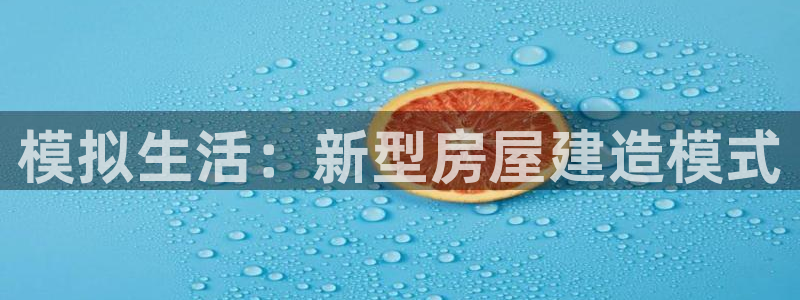 多多28提现多久到账：模拟生活：新型房屋建造模式