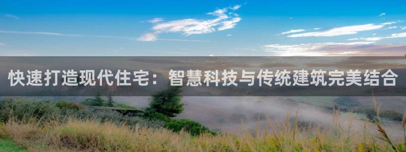 贵州多多28：快速打造现代住宅：智慧科技与传统建筑完美结合